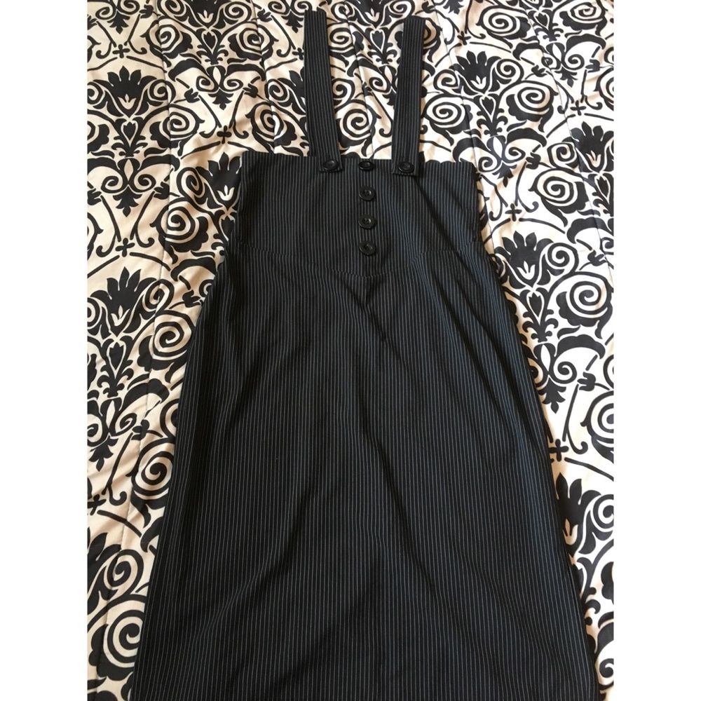 Rockabilly style overall dress
